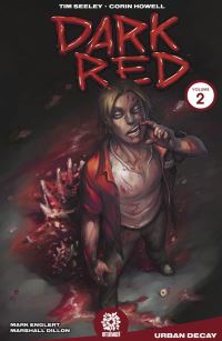 Book Cover for Dark Red. Volume 2 Urban Decay by Tim Seeley