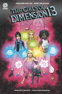 Book Cover for Girls of Dimension 13 by Graham Nolan