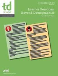 Book Cover for Learner Personas by Karen Bishea Williams