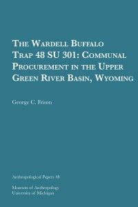 Book Cover for The Wardell Buffalo Trap 48 SU 301 by George C Frison
