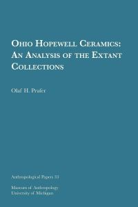 Book Cover for Ohio Hopewell Ceramics by Olaf H Prufer