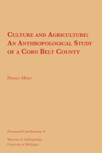 Book Cover for Culture and Agriculture by Horace Miner