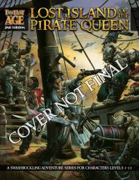 Book Cover for Lost Island of the Pirate Queen by Michael Bramnik, Crystal Frasier, Steven Jones, Reyn LeBeau, Jamie Wood