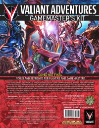 Book Cover for Valiant Adventures Gamemaster's Kit by Steve Kenson, Alexander Thomas