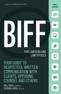 Book Cover for BIFF for Lawyers and Law Offices by Bill Eddy, Rehana Jamal