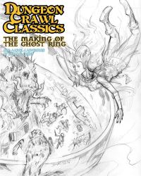Book Cover for Dungeon Crawl Classics #85 by Michael Curtis
