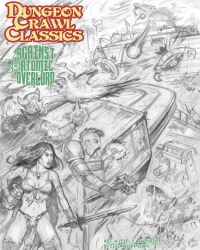 Book Cover for Dungeon Crawl Classics #87 by Edgar Johnson