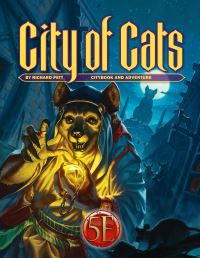 Book Cover for Southlands City of Cats for 5th Edition by Richard Pett, Kelly Pawlik