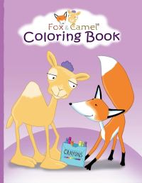 Book Cover for Fox and Camel Coloring Book by Michael Kaufman