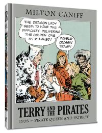 Book Cover for Terry and the Pirates Vol. 4 1938, Pirate Queen and Patriot by Milton Arthur Caniff