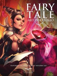 Book Cover for Fairy Tales Art Portfolio by J Scott Campbell