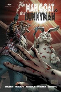 Book Cover for Mangoat and the Bunnyman by Joe Brusha