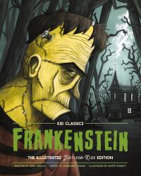 Book Cover for Frankenstein by Mary Wollstonecraft Shelley