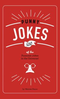 Book Cover for Punny Jokes by Warren Peace