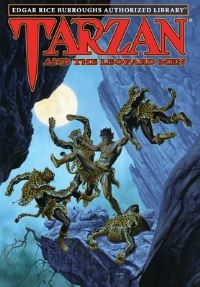 Book Cover for Tarzan and the Leopard Men by Edgar Rice Burroughs