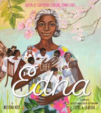 Book Cover for Chef Edna by Melvina Noel