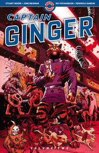 Book Cover for Captain Ginger. Volume Two Dogworld by Stuart Moore