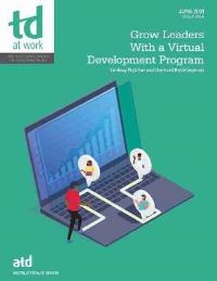 Book Cover for Grow Leaders With a Virtual Development Program by Lindsay Fletcher, Gerhard Redelinghuys