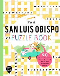 Book Cover for The San Luis Obispo Puzzle Book by Bushel  Peck Books