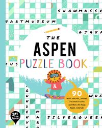 Book Cover for The Aspen Puzzle Book by Bushel  Peck Books