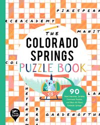 Book Cover for The Colorado Springs Puzzle Book by Bushel  Peck Books