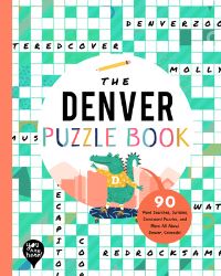 Book Cover for The Denver Puzzle Book by Bushel  Peck Books