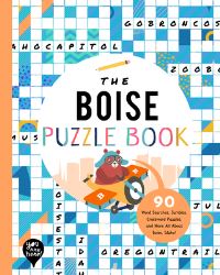 Book Cover for The Boise Puzzle Book by Bushel  Peck Books