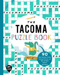 Book Cover for The Tacoma Puzzle Book by Bushel  Peck Books