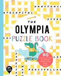 Book Cover for The Olympia Puzzle Book by Bushel  Peck Books