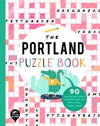 Book Cover for The Portland Puzzle Book by Bushel  Peck Books