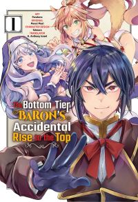 Book Cover for The Bottom-Tier Baron's Accidental Rise to the Top Vol. 1 (Manga) by Manzi Mazi
