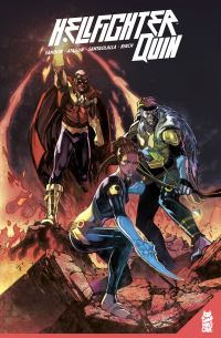Book Cover for Hellfighter Quin Vol. 1 by Jay Sandlin