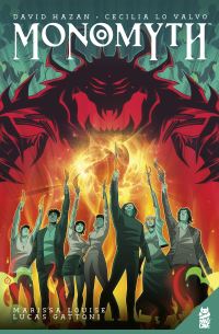 Book Cover for Monomyth by David Hazan