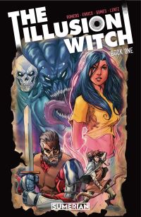 Book Cover for The Illusion Witch by Ruben Romero
