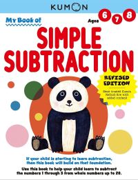 Book Cover for Kumon My Book of Simple Subtraction by Kumon Publishing