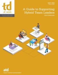 Book Cover for A Guide to Supporting Hybrid Teams by Chris Coladonato