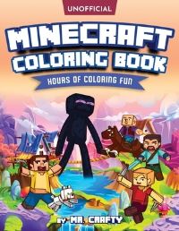 Book Cover for Minecraft's Coloring Book by Mr Crafty