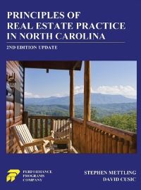 Book Cover for Principles of Real Estate Practice in North Carolina by Stephen Mettling, David Cusic