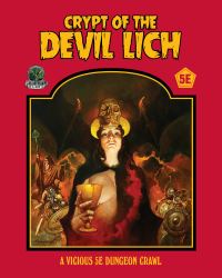 Book Cover for Crypt of the Devil Lich - 5E Edition by Chris Doyle