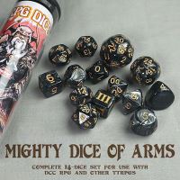 Book Cover for DCC Dice - Mighty Dice of Arms by Michael Curtis