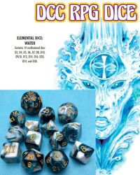 Book Cover for DCC RPG Dice Set Elemental Dice by Harley Stroh