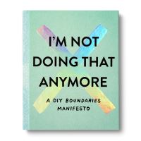 Book Cover for I'm Not Doing That Anymore by MH Clark