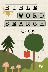 Book Cover for Bible Word Search for Kids by Paige Tate  Co