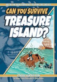 Book Cover for Can You Survive Treasure Island? by Blake Hoena