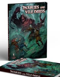 Book Cover for Injuries and Vile Deeds by Joshua Rosing