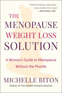 Book Cover for The Menopause Weight Loss Solution by Michelle Biton