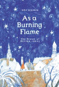 Book Cover for As a Burning Flame by Noa Mishkin