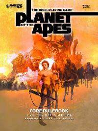 Book Cover for The Role Playing Game of the PLANET OF THE APES by Andrew E C Gaska, E L Thomas