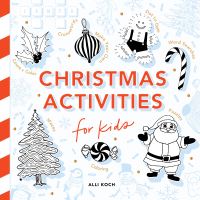 Book Cover for Christmas Activities: A Holiday Activity Book for Kids by Alli Koch