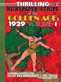 Book Cover for Thrilling Newspaper Strips of the Golden Age, 1929 Volume 1 (Hardcover) by Edgar Rice Burroughs